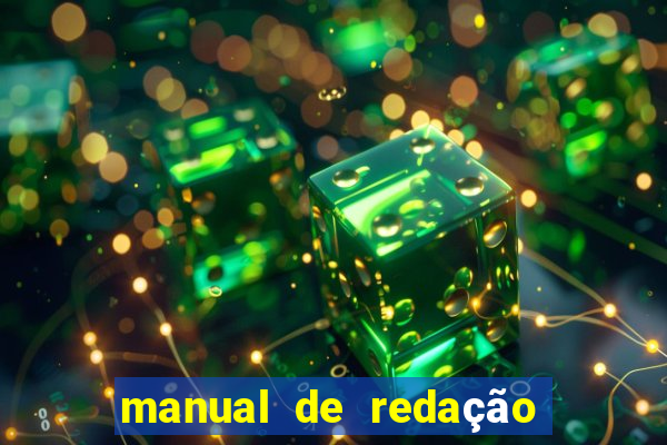 manual de redação folha de são paulo pdf